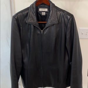 Woman’s Leather Jacket Black XL